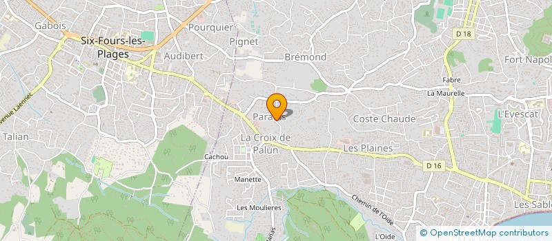 localisation de l'entreprise ARTS VIVO EN SEYNE CIE 83 ( AVS CIE 83 )  LA SEYNE-SUR-MER