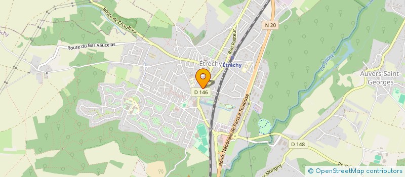 localisation de l'entreprise ARTS & VOUS à ETRECHY