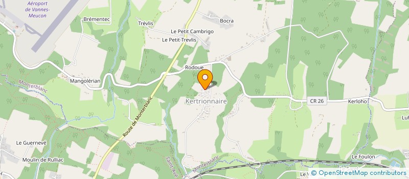 localisation de l'entreprise ARTSCENE56  MONTERBLANC