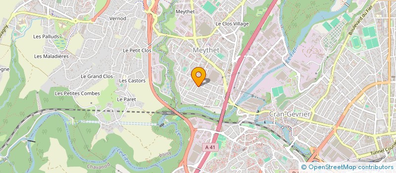 localisation de l'entreprise ARTSCENIC SCHOOL à ANNECY