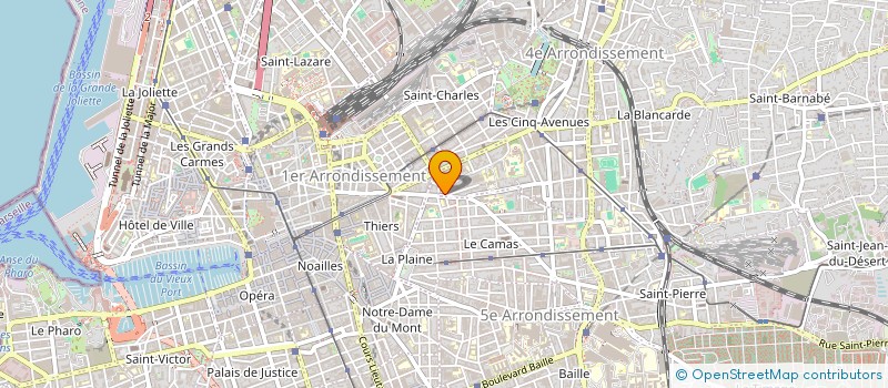 localisation de l'entreprise ARTSENIK COMPAGNIE  MARSEILLE