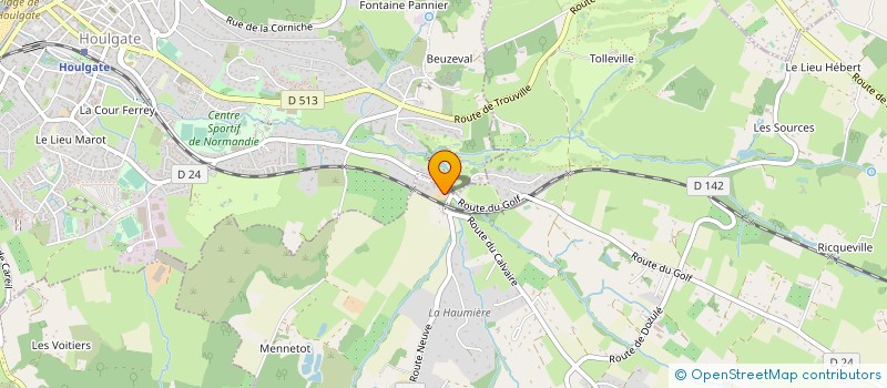 localisation de l'entreprise ARTSIMLAFORGE  GONNEVILLE-SUR-MER