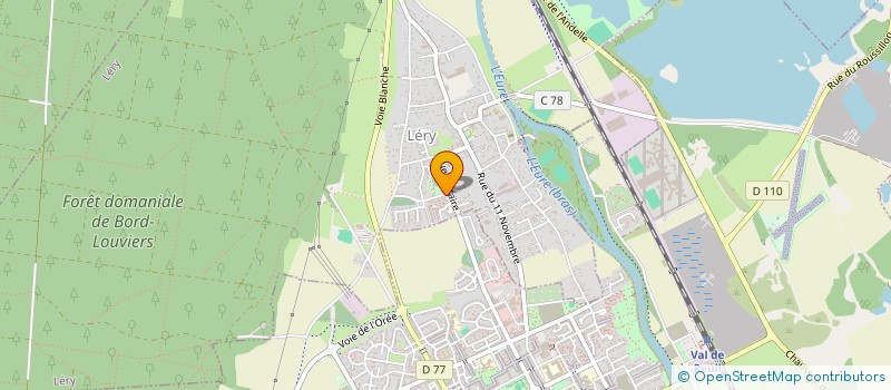 localisation de l'entreprise ARTSNEZCOEURS  LERY