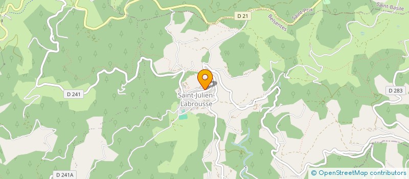 localisation de l'entreprise ARTSSEMBLAGE  BELSENTES