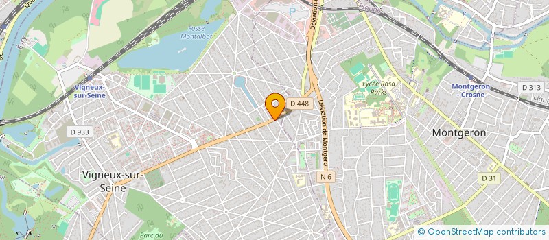 localisation de l'entreprise ARTSTEEL DECO  VIGNEUX-SUR-SEINE