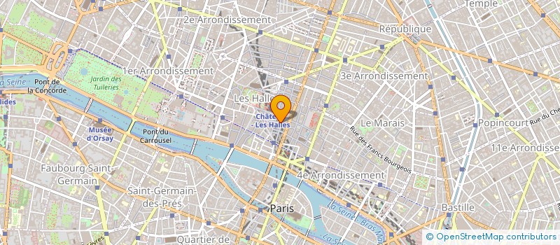 localisation de l'entreprise ARTSTOCK à PARIS