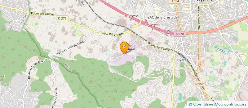 localisation de l'entreprise ARTTOR STUDIO  HYERES