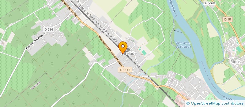 localisation de l'entreprise ARTTOZ  VIRELADE