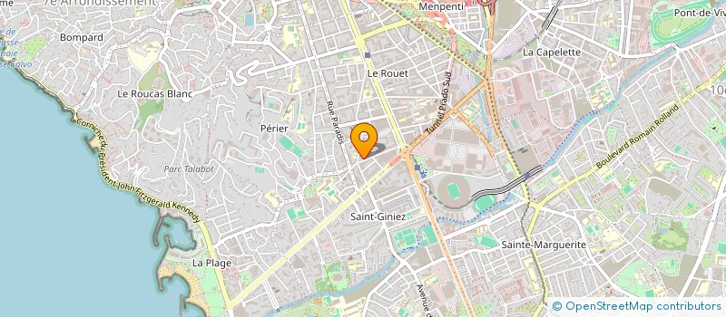 localisation de l'entreprise ARTU à MARSEILLE
