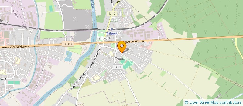 localisation de l'entreprise ARTUBE ET SOUDURE  TRILPORT