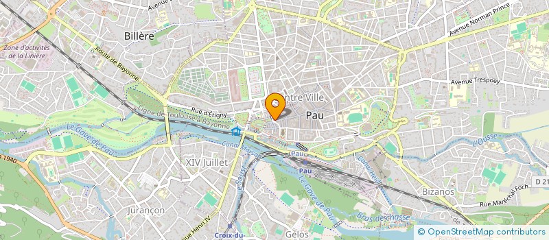 localisation de l'entreprise ARTUOSO à PAU