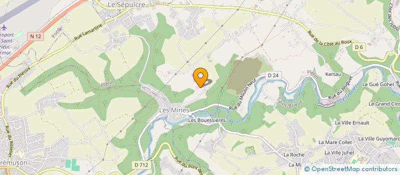 localisation de l'entreprise ARTUR-VASSAUX  PLERIN