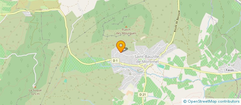 localisation de l'entreprise ARTUS  SAINT-BAUZILLE-DE-MONTMEL