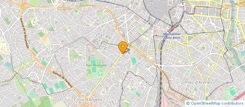 localisation de l'entreprise ARTUS CABINET INFIRMIER à MONTPELLIER