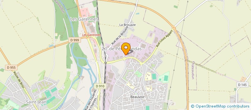 localisation de l'entreprise ARTUS INTERIM CHATEAUDUN à CHATEAUDUN