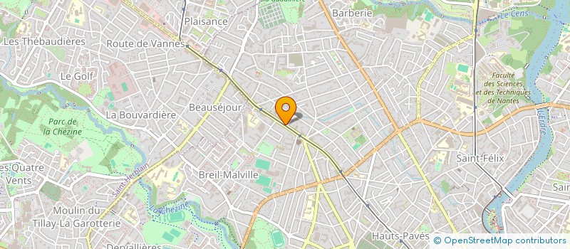 localisation de l'entreprise ARTUS INTERIM NANTES à NANTES
