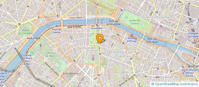 localisation de l'entreprise ARTVAL  PARIS