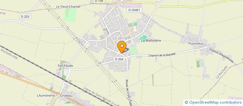 localisation de l'entreprise ARTVALGAS  LA JARRIE