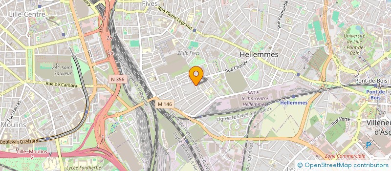 localisation de l'entreprise ARTVENEMENTIEL à LILLE
