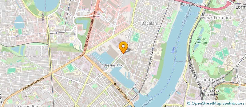 localisation de l'entreprise ARTVENTUR  BORDEAUX