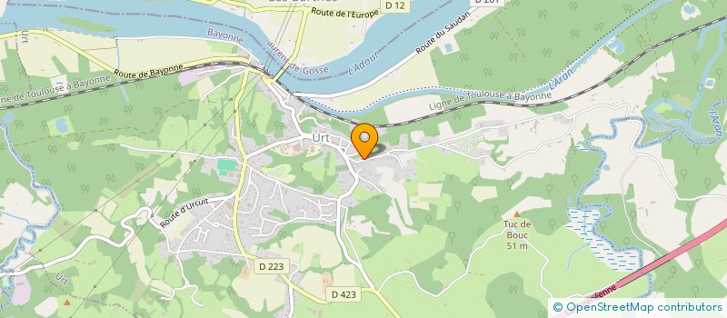 localisation de l'entreprise ARTVENTURE  URT