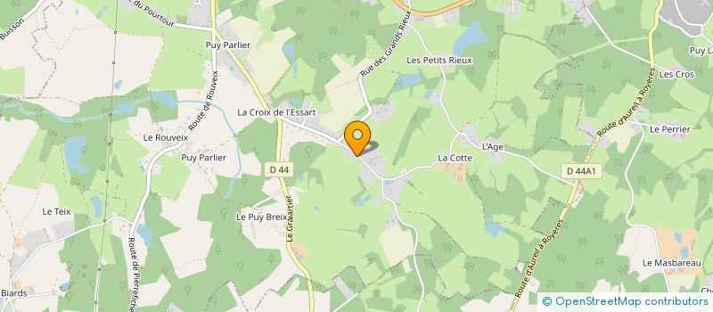 localisation de l'entreprise ARTVIC  SAINT-JUST-LE-MARTEL