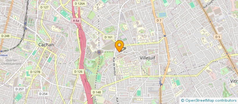 localisation de l'entreprise ARTVIETTITUDE à VILLEJUIF