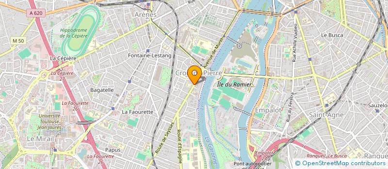 localisation de l'entreprise ARTX COMPANY à TOULOUSE