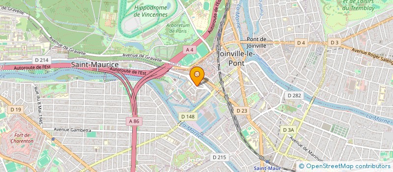 localisation de l'entreprise ARTXDATA à SAINT-MAURICE