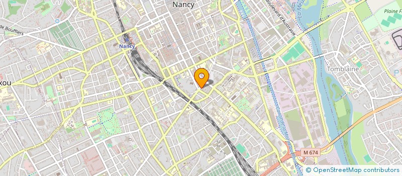 localisation de l'entreprise ARTY  NANCY