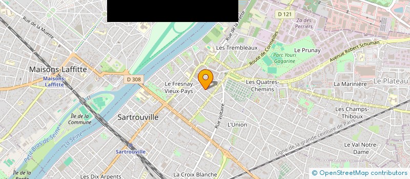 localisation de l'entreprise ARTY NETWORK CARE à SARTROUVILLE