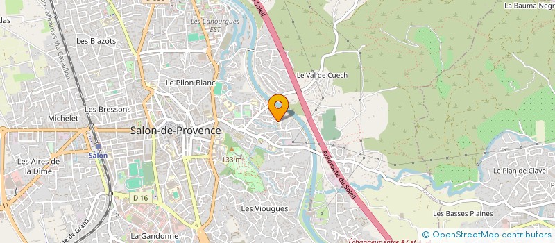 localisation de l'entreprise ARTYCLEM13  SALON-DE-PROVENCE