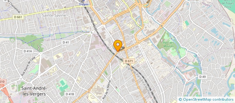 localisation de l'entreprise ARTYHOME  TROYES