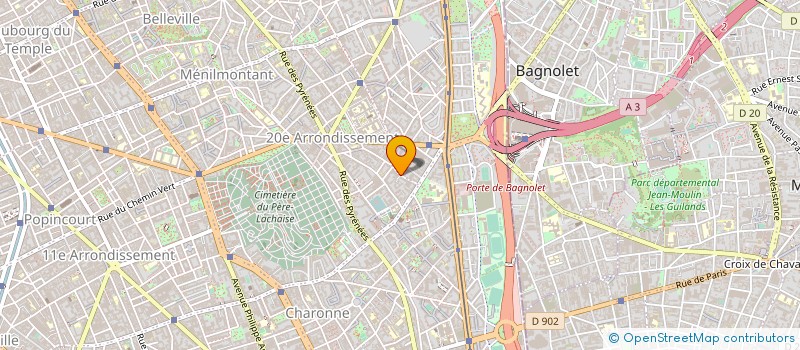 localisation de l'entreprise ARTYS  PARIS