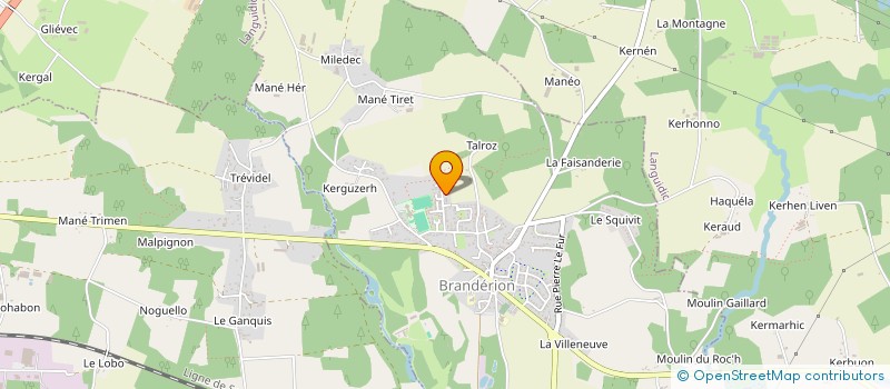 localisation de l'entreprise ARTYSANNA à BRANDERION