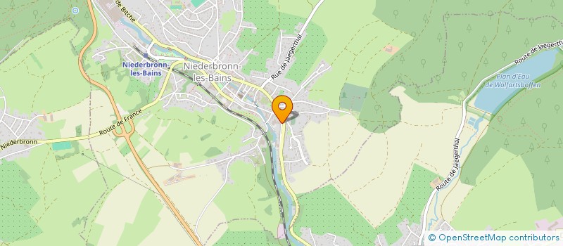 localisation de l'entreprise ARTYZANOS & CO  NIEDERBRONN-LES-BAINS