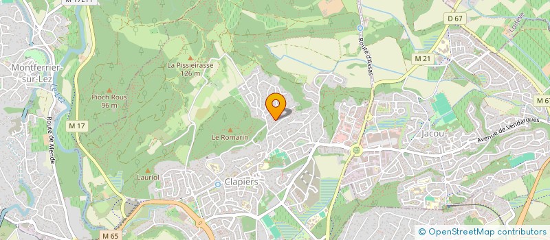 localisation de l'entreprise ARTYZEN PRO à CASTELNAU-LE-LEZ