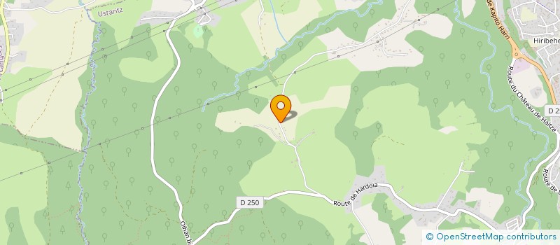 localisation de l'entreprise ARTZA EXPERTISES  USTARITZ