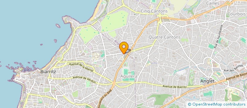 localisation de l'entreprise ARTZAINA CONSEILS à BIARRITZ