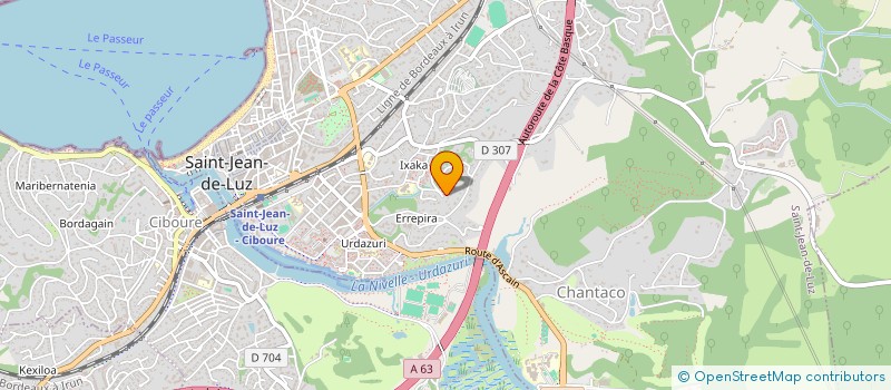 localisation de l'entreprise ARTZAZILO  SAINT-JEAN-DE-LUZ