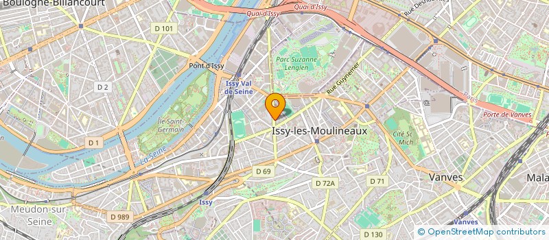 localisation de l'entreprise ARTZITUDE à ISSY-LES-MOULINEAUX