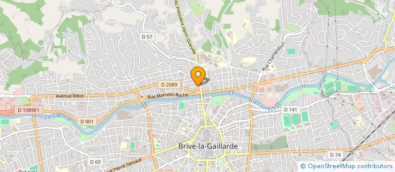 localisation de l'entreprise ARUBA  BRIVE-LA-GAILLARDE