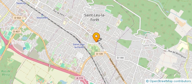 localisation de l'entreprise ARUBEE  SAINT-LEU-LA-FORET