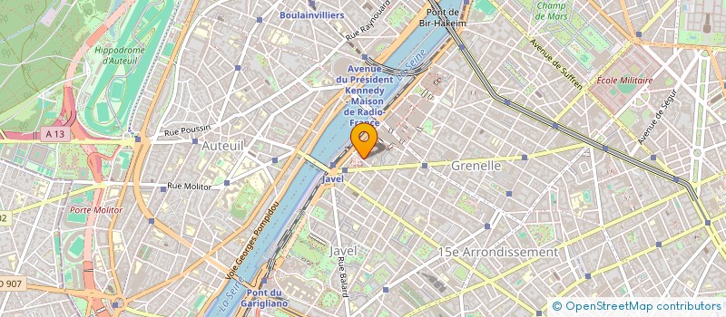 localisation de l'entreprise ARUGA  PARIS