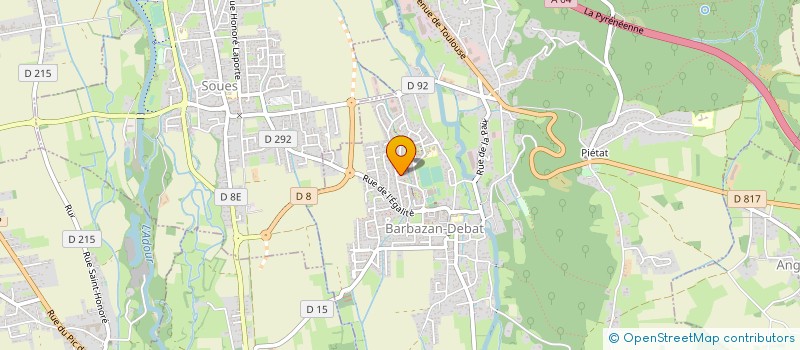 localisation de l'entreprise ARUM  BARBAZAN-DEBAT