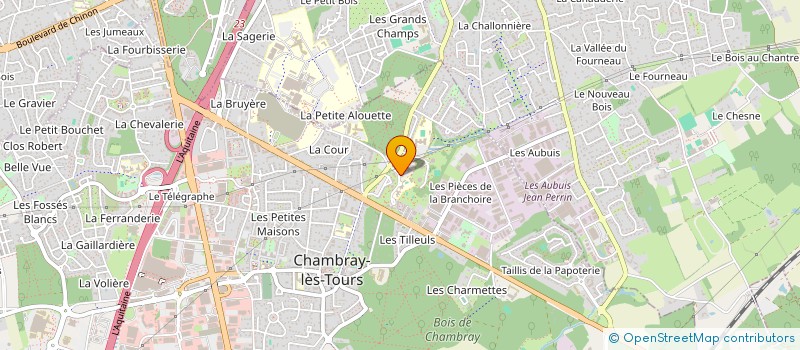 localisation de l'entreprise ARUMOUR à CHATEAUROUX