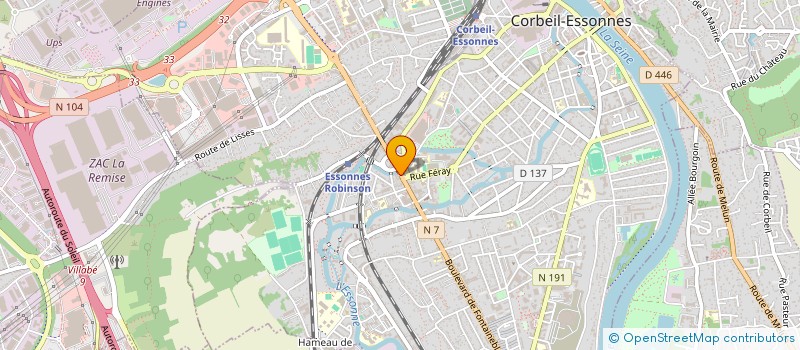 localisation de l'entreprise ARUN EXOTIQUE à CORBEIL-ESSONNES