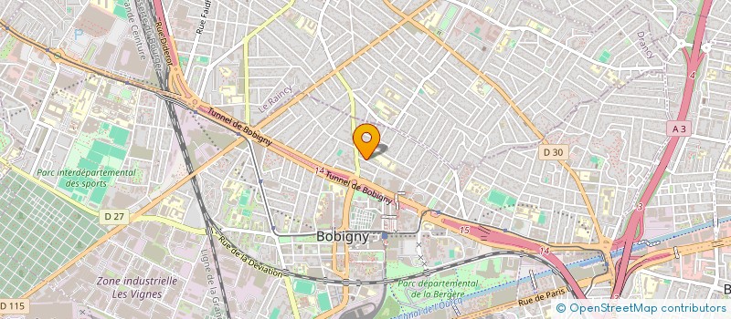 localisation de l'entreprise ARUN RAM NAVA à BOBIGNY