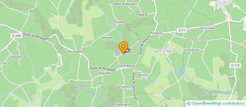 localisation de l'entreprise ARUNA  PUISSEGUIN