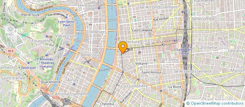 localisation de l'entreprise ARUNDEX AVOCAT  LYON